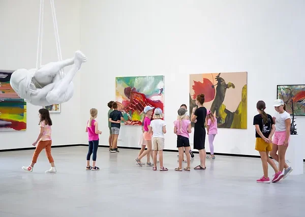 Workshops mit Schulklassen im Museum Angerlehner © Museum Angerlehner