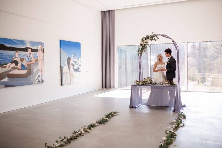 Hochzeit im Museum Angerlehner, Salon