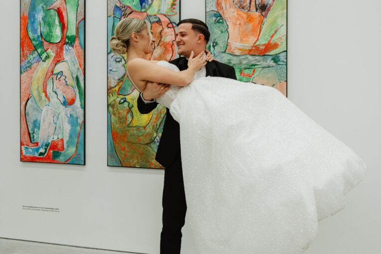 Hochzeitsfeier im Museum Angerlehner