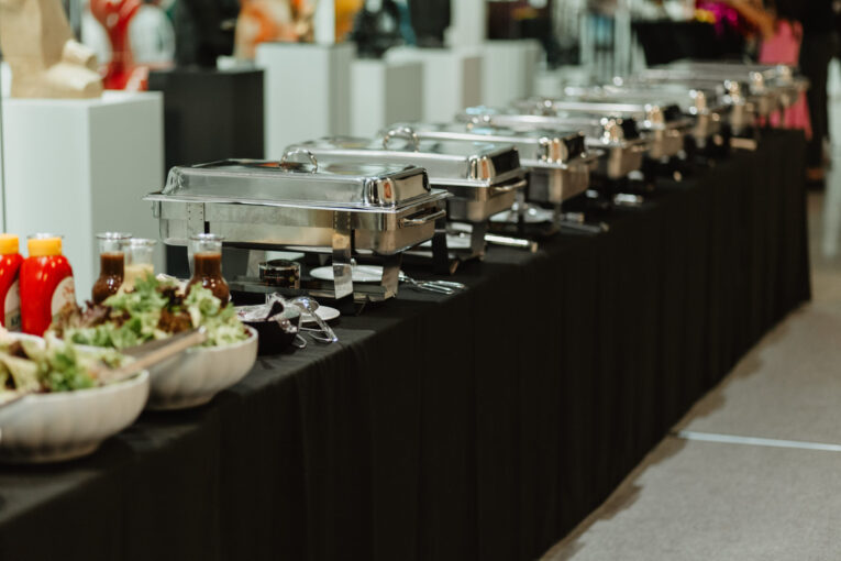 Buffet vor dem Schaudepot