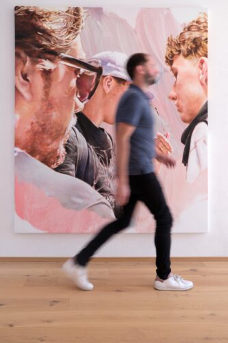Martin Veigl im Museum Angerlehner