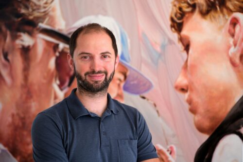 Martin Veigl im Museum Angerlehner
